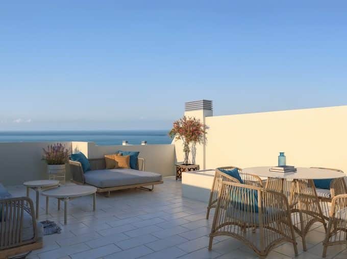 Design rijwoningen in de mooiste villawijk van Nerja